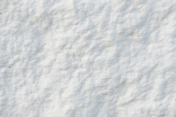 white snow background. rough texture
