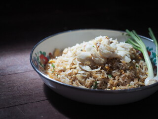 Crab fried rice
