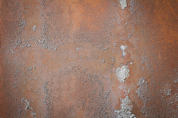 Metal surface rust and background, Old metal surface is rusting up, The red surface of the metal is rust, Old steel plate, Metal rusting in the background