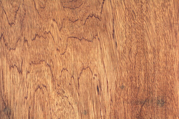 texture of the brown wood of the table. Solid wood surface