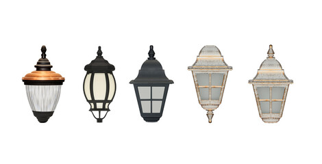 floor lamps for decorate garden or walkway