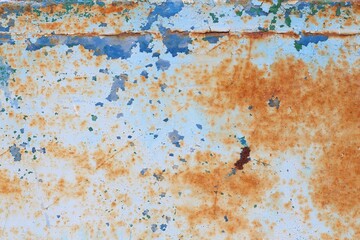 Rusty blue texture