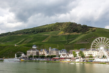 View of the Moselle, panorama view