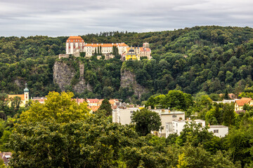 Fototapeta na wymiar The castle Vranov nad Dyji in the Czech Republic 7