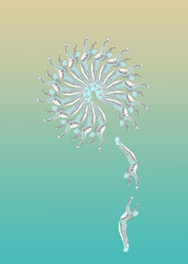 skaczący ludzie ilustracja © Iga