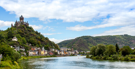 View of the Moselle, Rhineland-Palatinate Germany