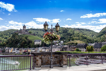 View of the Moselle, Rhineland-Palatinate Germany