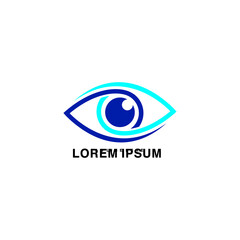 Creative Eye Concept Logo Design Template
