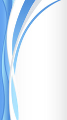 Abstract ice blue waves vertical background. To see the other vector wavy background illustrations , please check Abstract Wavy Backgrounds collection.