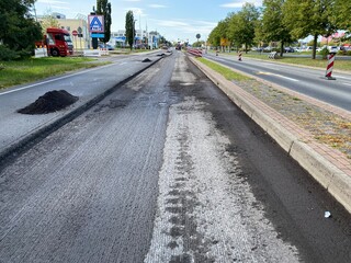 road in the city