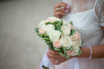 Obraz na płótnie Canvas Bride's bouquet. 