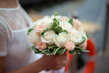 Obraz na płótnie Canvas Bride's bouquet. 