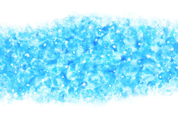氷 雪 ブルー クリスマス 水彩 背景
