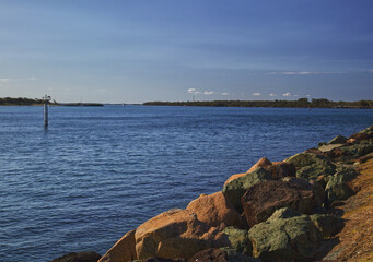 Gold Coast beach water rocks 