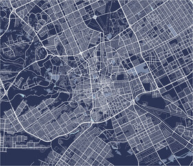map of the city of Riyadh, Saudi Arabia