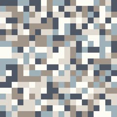 Abstract geometric background in neutral colors. Seamless vector pattern.