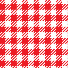 Checkered retro background for menu design. Seamless background. Colored vector illustration