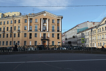 Fototapeta na wymiar Photo 33 monuments of architecture of St. Petersburg