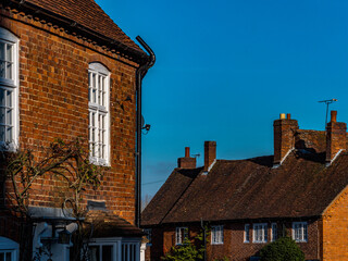 Cottages and Housing Warwickshire England UK