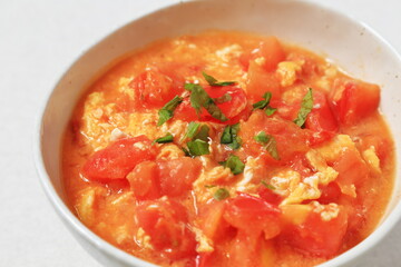 卵とトマトの炒め物