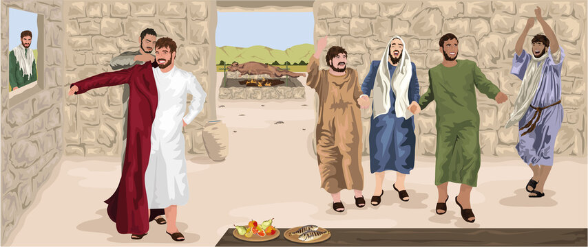 Prodigal Son Being Dressed In Best Robe, Celebration & Feasting (Luke 15)