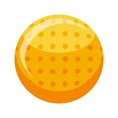 Hurling ball icon. Isometric of hurling ball vector icon for web design isolated on white background