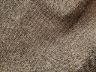 Interesting textured background in brown beige tones.  Sackcloth.