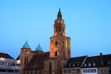 Fototapeta premium The Church Kilianskirche in Heilbronn, Germany, Europe