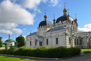 Annunciation Cathedral (Blagoveshchensky cathedral, 1900, Eclecticism). Smolensk city, Smolensk Oblast, Russia.