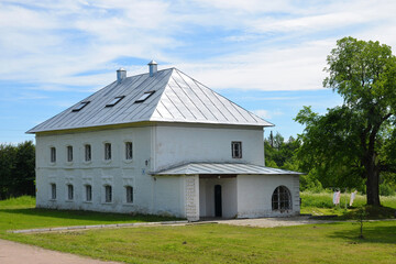 Monument of history and architecture of 19th century (nowadays a hotel). Griboedov museum-reserve, Khmelita village, Smolensk Oblast, Russia.