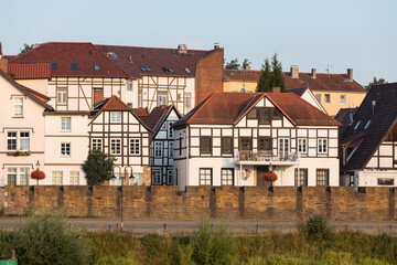 Fischerstadt in Minden, NRW, Deutschland