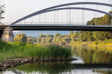 Weserbrücke von Minden, NRW, Deutschland