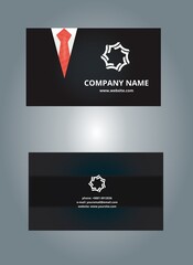 Black Corporate Business Card