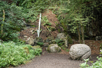 Pfeil im Neandertal