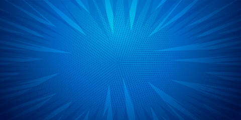 Comic book pop art strip radial backdrop © DesignVectX