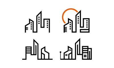 vector construction property set logo