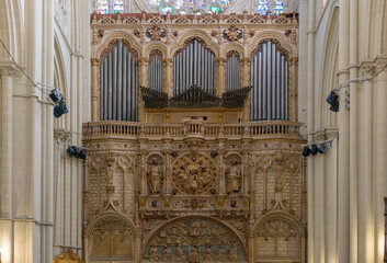 Traditional musical organ in the Catholic Church.