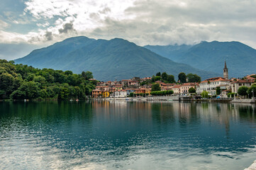 Fototapeta na wymiar Lago di Mergozzo, estate 2020. ~Aldo