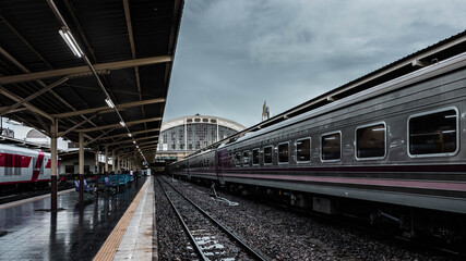 Fototapeta premium train in the station