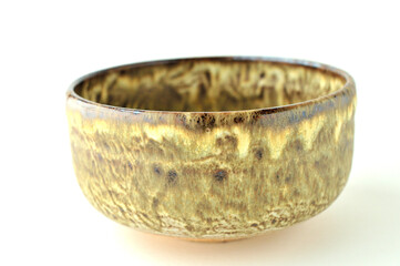 笠間焼　失透窯変釉の抹茶茶