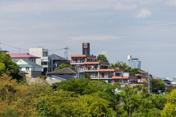 日本の住宅街の風景