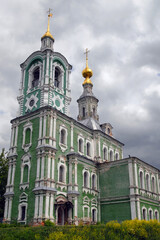 Fototapeta na wymiar Nikitskaya church (XVIII century, Baroque). Vladimir town, Vladimir Oblast, Russia.