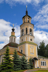 Fototapeta na wymiar Nikolo-Kremlevskaya church (XVIII century). Vladimir town, Vladimir Oblast, Russia.