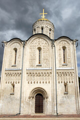 Cathedral of Saint Demetrius (Dmitrievsky cathedral, late XII century). Vladimir, Vladimir Oblast, Russia.
