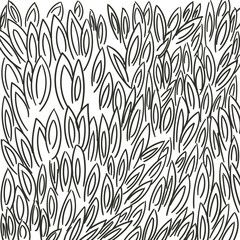 seamless pattern with leaves