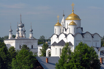 Fototapeta na wymiar Pokrovsky monastery (convent). Suzdal town, Vladimir Oblast, Russia.