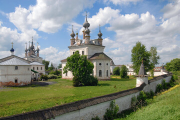 Fototapeta na wymiar St. Michael Archangel Monastery (Mikhaylo-Archangelsky monastery). Yuryev-Polsky, Vladimir Oblast, Russia.