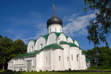 Cathedral of Holy Trinity (Troitsky cathedral, 1509-1513). Alexandrov Kremlin, Alexandrov town, Vladimir Oblast, Russia.