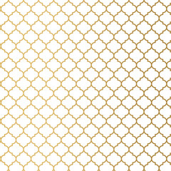 golden arabic texture - vector illustration