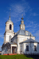 Fototapeta na wymiar Smolenskaya church (early XIX century). Murom town, Vladimir Oblast, Russia.